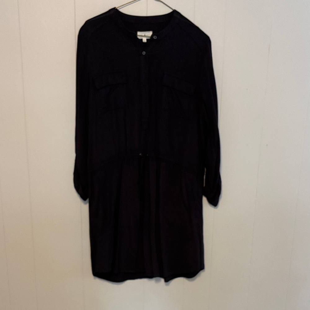 Lou & Grey Black Long Sleeve Dress